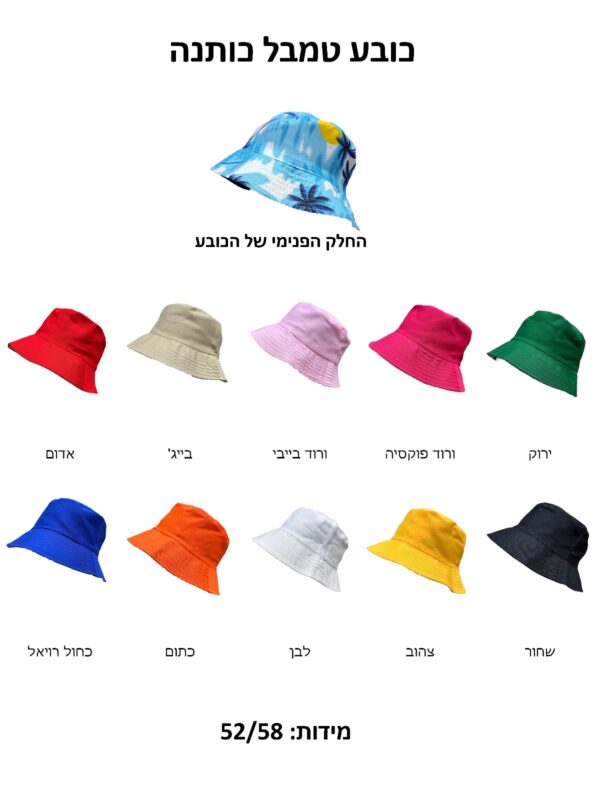 ⁦כובע טמבל⁩ – תמונה ⁦3⁩